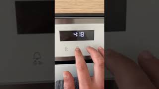 Electrolux Child Lock OFF and ON