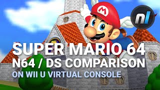 Super Mario 64 DS / N64 on Wii U Virtual Console Comparison