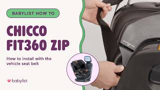 Chicco Fit360 Car Seat Installation (Full Step-by-Step Base + Seat Setup)