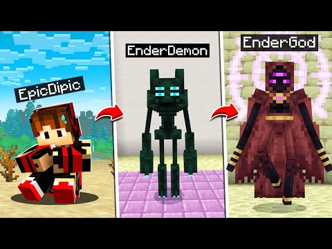 Evolving Into ENDERGOD To Save Minecraft World