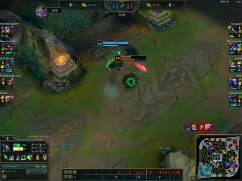 akali vs irelia and kayn escape