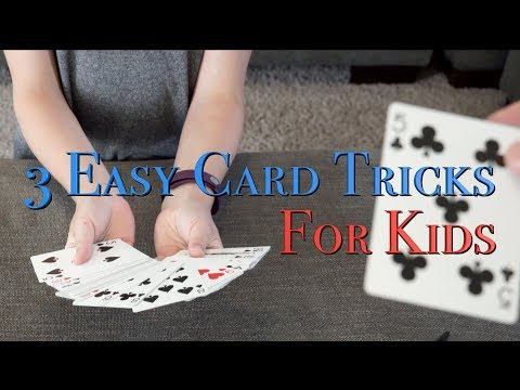 3 Easy Card Tricks for Kids