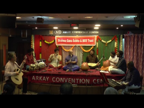 Brahma Gana Sabha & BGS Trust - INDO -EUROPEAN JAZZ FUSION by Ghatam V. SURESH