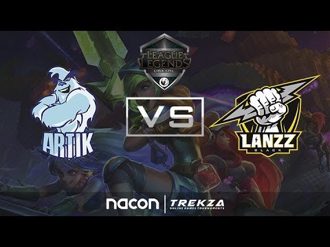 Team Artik vs Lanzz Black- #LigaLoL - Mapa 1 - Jornada 3 - T1