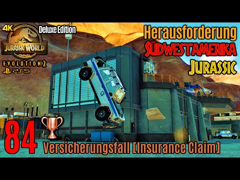 Jurassic World Evolution 2: Herausforderung #84 • Südwestamerika [Jurassic] • 🏆 Versicherungsfall