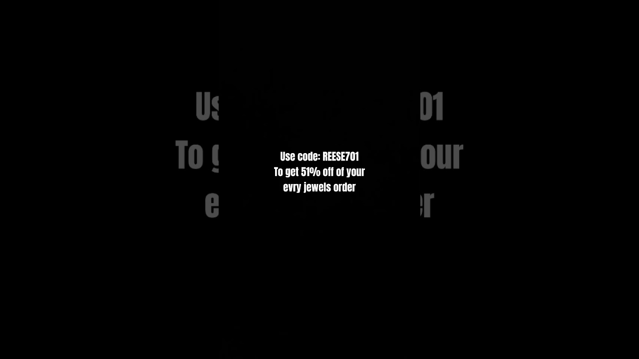 Use code: REESE701 to get 51% off of your order #fypシ゚ #viralshort #evryjewels