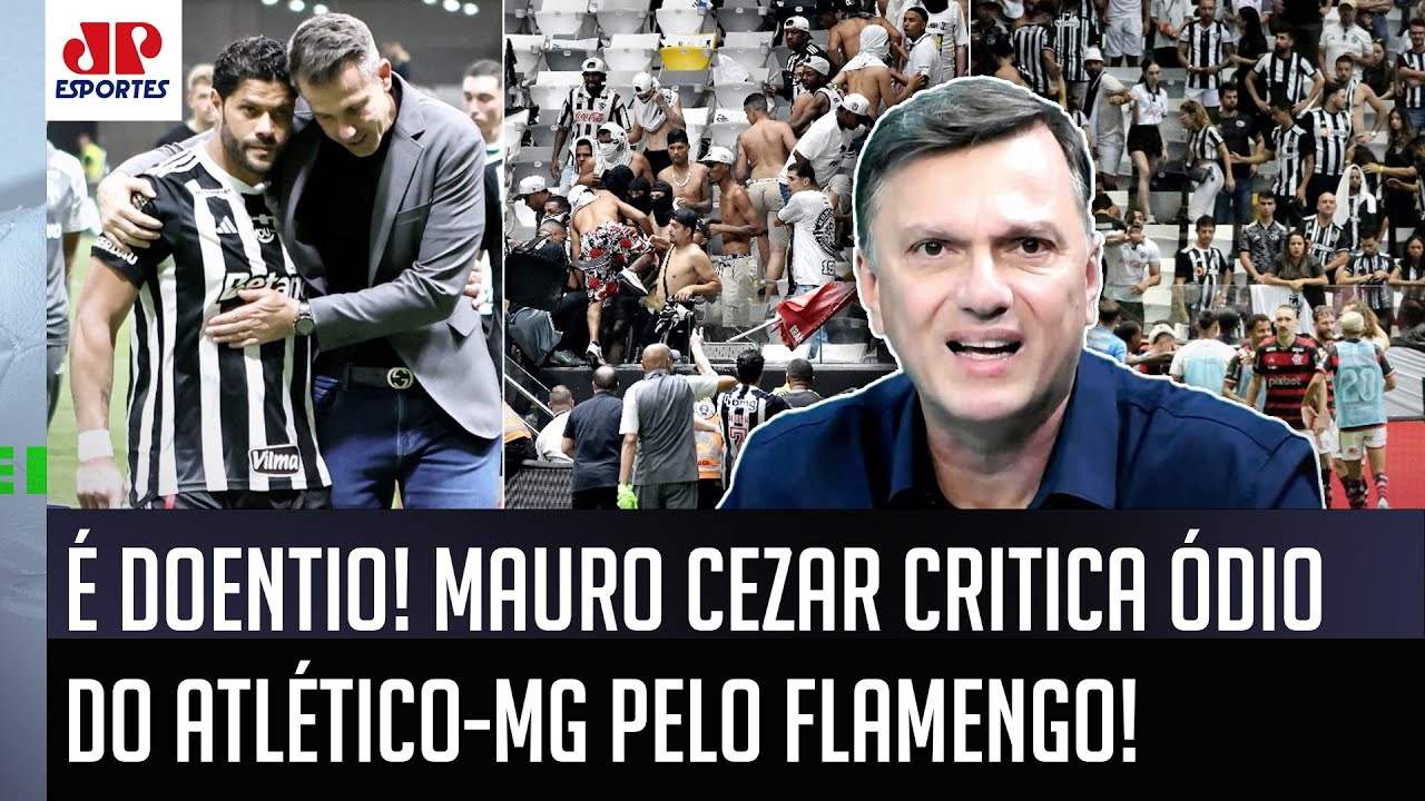 "Eles PERDEM, PERDEM, PERDEM e NÃO SE ACOSTUMAM?" Mauro Cezar CRITICA ÓDIO do Atlético pelo Flamengo