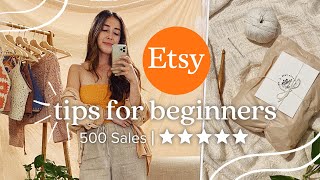 How to Start an Etsy Shop For Beginners - From 0 to 500 Sales
