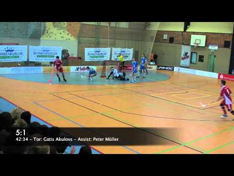 Torszenen: Red Devils Wernigerode - Unihockey Igels Dresden