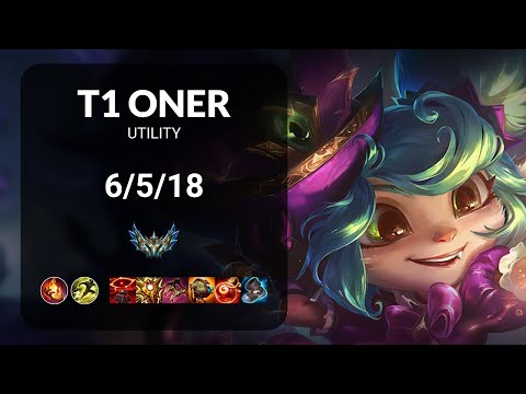 T1 Oner Poppy vs Blitzcrank UTILITY - KR CHALLENGER Patch 15.11