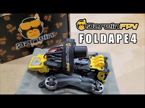 DarwinFPV FoldApe4 4 inch Folding LR FPV Drone