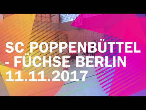 SC Poppenbüttel - Füchse Berlin | Sa. 11.11.2017 - Regionalliga Nord 2017/2018