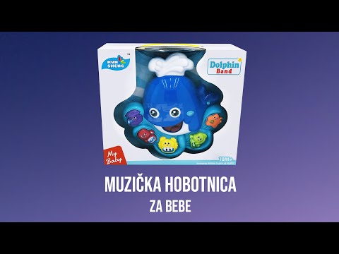 Muzička igračka za bebe - Muzička Farma OKTOPOD