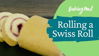 How to roll a swiss roll