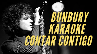 Enrique Bunbury - Contar contigo - Karaoke