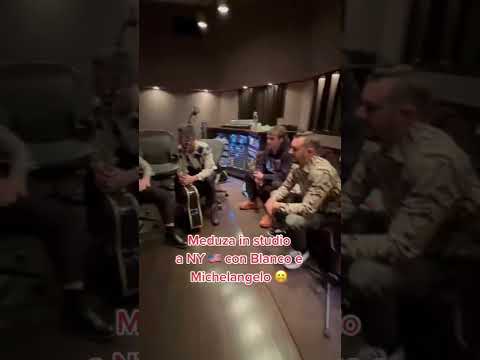 I Meduza con Blanco e Michelangelo in studio 🎙