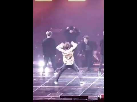 Increíble sincronización de #jhope y #Jimin en las acrobacias #bts