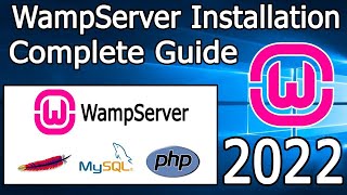 How to Install WAMP Server on Windows 10 [ 2022 Update ] Step by Step Installation guide