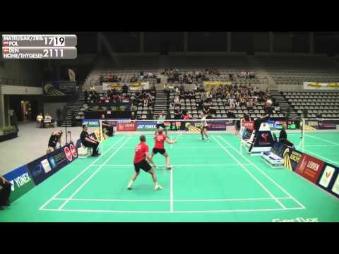 Mateusiak / Zieba vs Nohr / Thygesen (XD, 1/2 Finals) - 2015 Belgian International