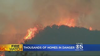 Thousands Of Firefighters Still Battling Massive Thomas Fire