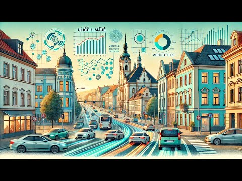 Kroměříž - ul. 1.Máje - průjezdnost a statistiky