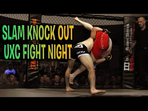 Brutal Slam Knock Out at UXC Fight Night - Gavin Kelly