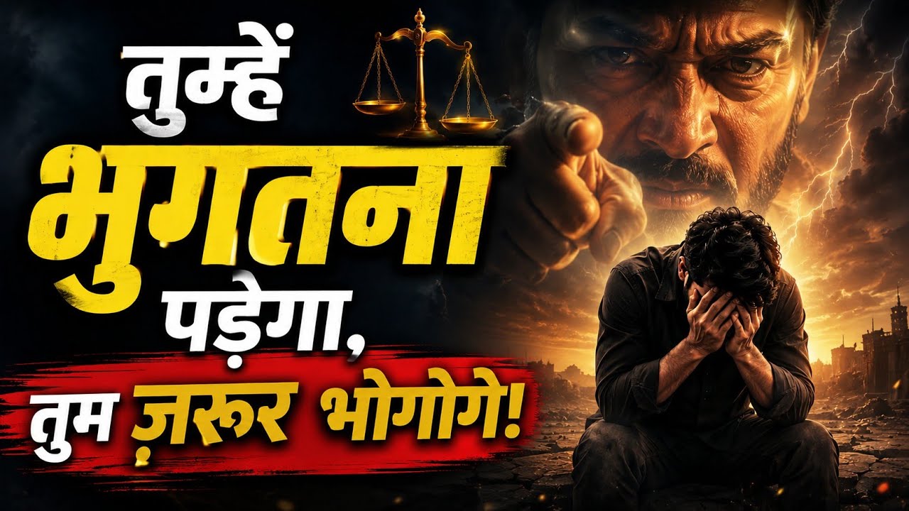 “तुम्हें इसका परिणाम भुगतना पड़ेगा, तुम ज़रूर भुगतोगे।”