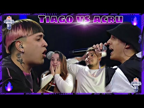 TIAGO VS ACRU (REACCIÓN CON MI NOVIA) // RED BULL ARGENTINA 2020 🤯😱