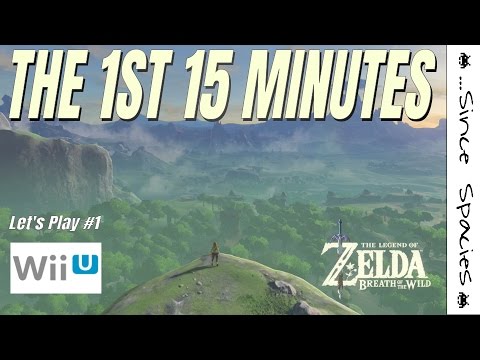 The Legend of Zelda: Breath of the Wild (Wii U) - Let's Play #1 - 1st 15 Minutes