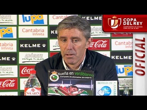 Rueda de Prensa de Paco Fernández tras el Racing de Santander (1-1) UD Almería - HD