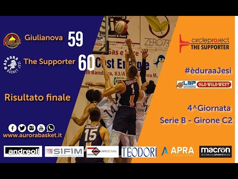 Giulia Basket Giulianova - The Supporter Jesi, gli highlights