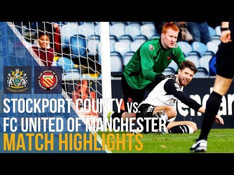 Stockport County Vs FC United Of Manchester - Match Highlights - 04.11.17