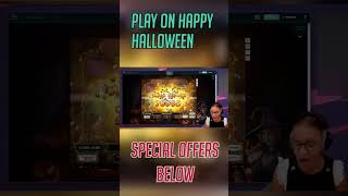 Mega big win on Happy Halloween slot #happyhalloween #megabigwin