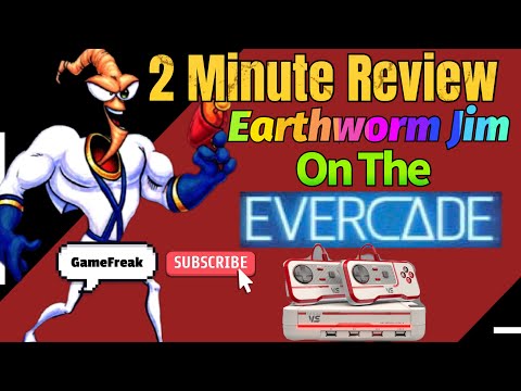 Evercade: Earthworm Jim game review #evercade #videogames #gaming #review