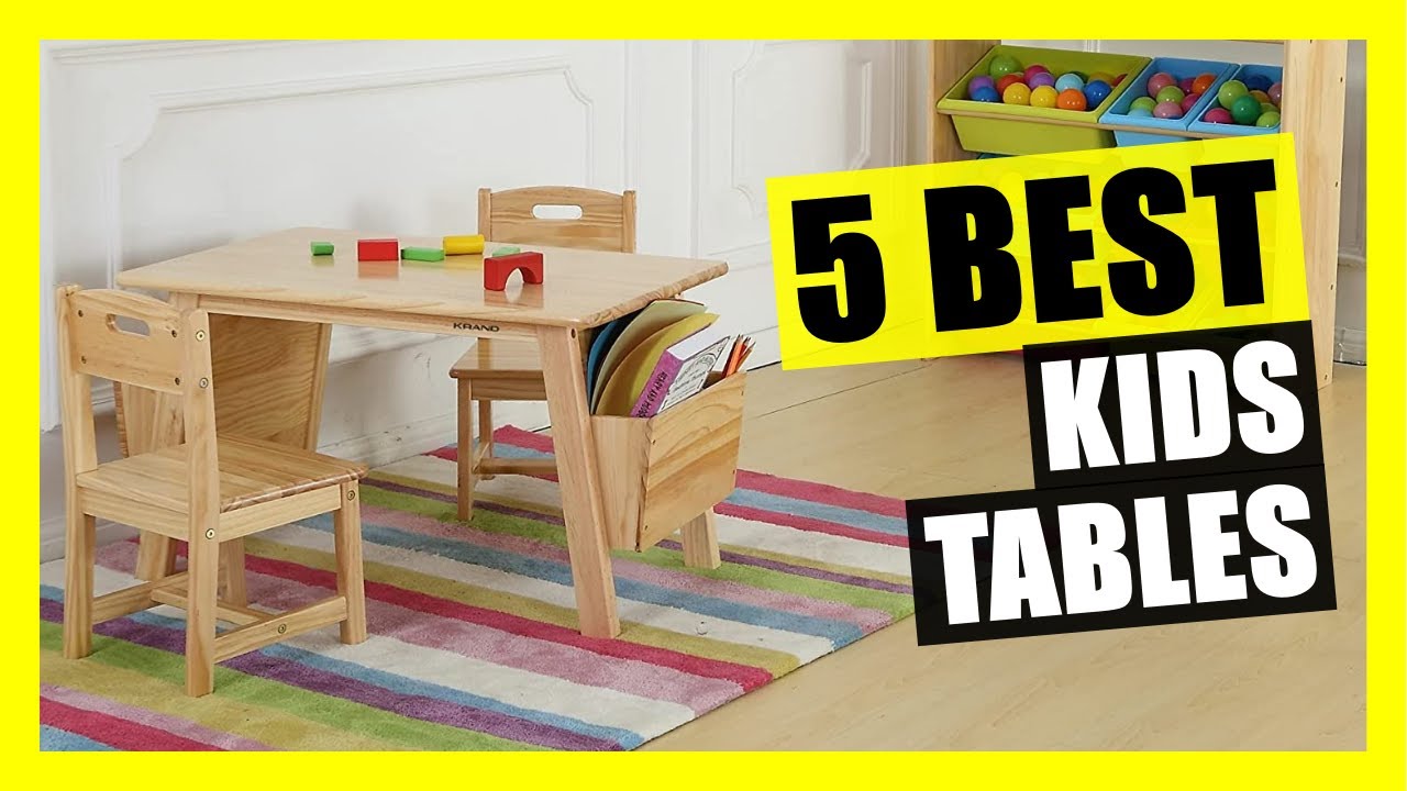 TOP 5: Best Kids Table and Chair Set in 2023 | for Children Toddler Activity Table