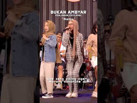 Nemu - Fida ft Andin ft Cece ft Amel #shorts #music #nemu #fidaap