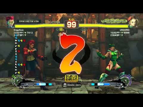 SSF4AE : Special Match - Miy Orgy ( Crimson Viper ) Vs Wolf Garou ( Cammy White ) ..^.^..
