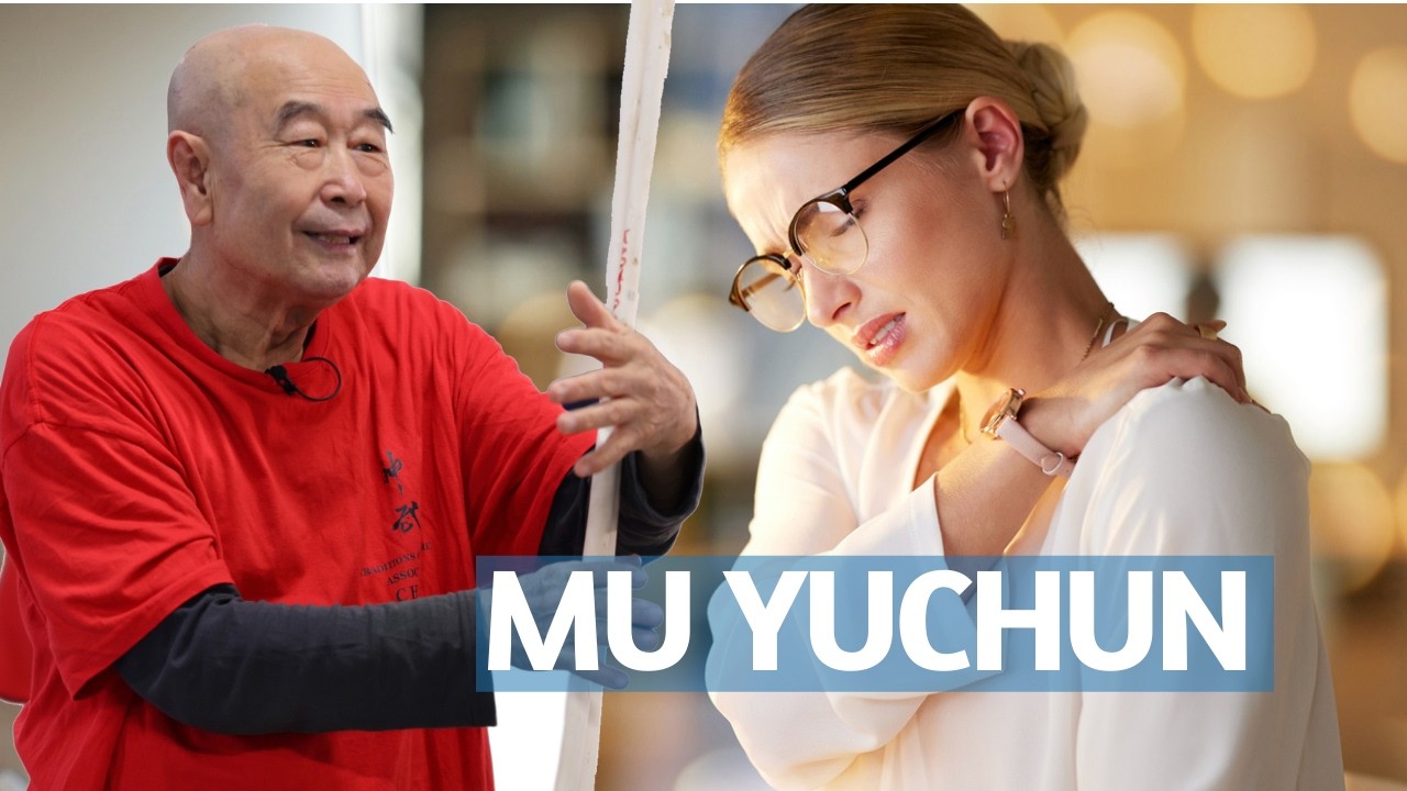 Важное упражнение для здоровья шеи и плеч. Му Юйчунь и Зульфия Хажеева.