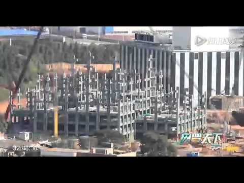 Chinese company builds 57-floor skyscraper only19 days