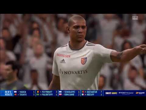 FCB NICOLAS99FC VS RastaArtur PS4 Semifinals ELEAGUE FUT Champions Cup