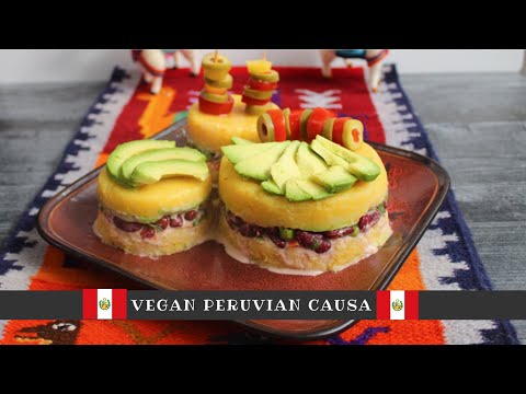 🇵🇪Vegan Peruvian Causa🇵🇪
