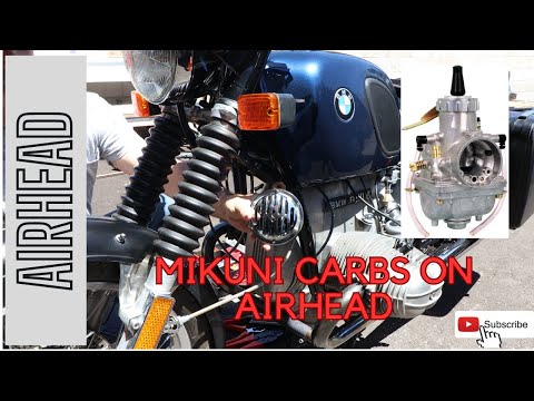 Mikuni Carbs on BMW Airhead - let's take a look