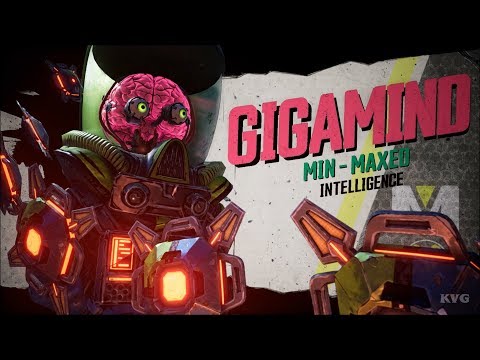 Borderlands 3 - Gigamind - Boss Fight | Gameplay (PC HD) [1080p60FPS]