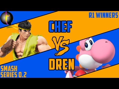 SS 0.2 Singles: SSB Wii U - WR1 - Chef vs Dren