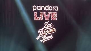Enter Sandman- Dave Grohl ambushes Zac Brown Band Pandora Live 2019