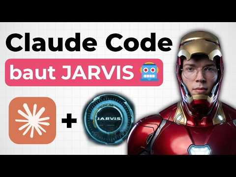 Thumbnail zu Claude Code hat mir einen JARVIS gebaut (Free Template)