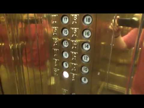 Mid rise High Speed Westinghouse Selectomatic elevators @ Gulf Tower  Pittsburgh, PA