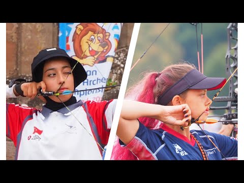 Great Britain v Türkiye – compound under 18 women team gold | Lilleshall 2022 Youth Championships