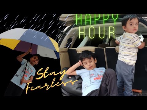My Kids sleep on the table and Aqib and Sarfaraz Vlogs | Umbrella |