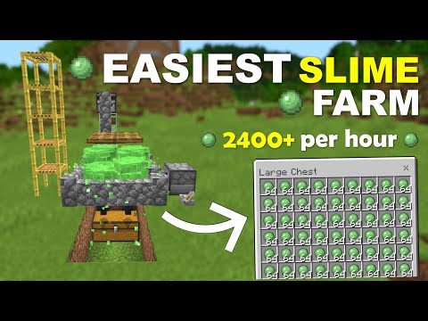Easy Slime Farm Tutorial for Minecraft 1.21 Bedrock – Simple!